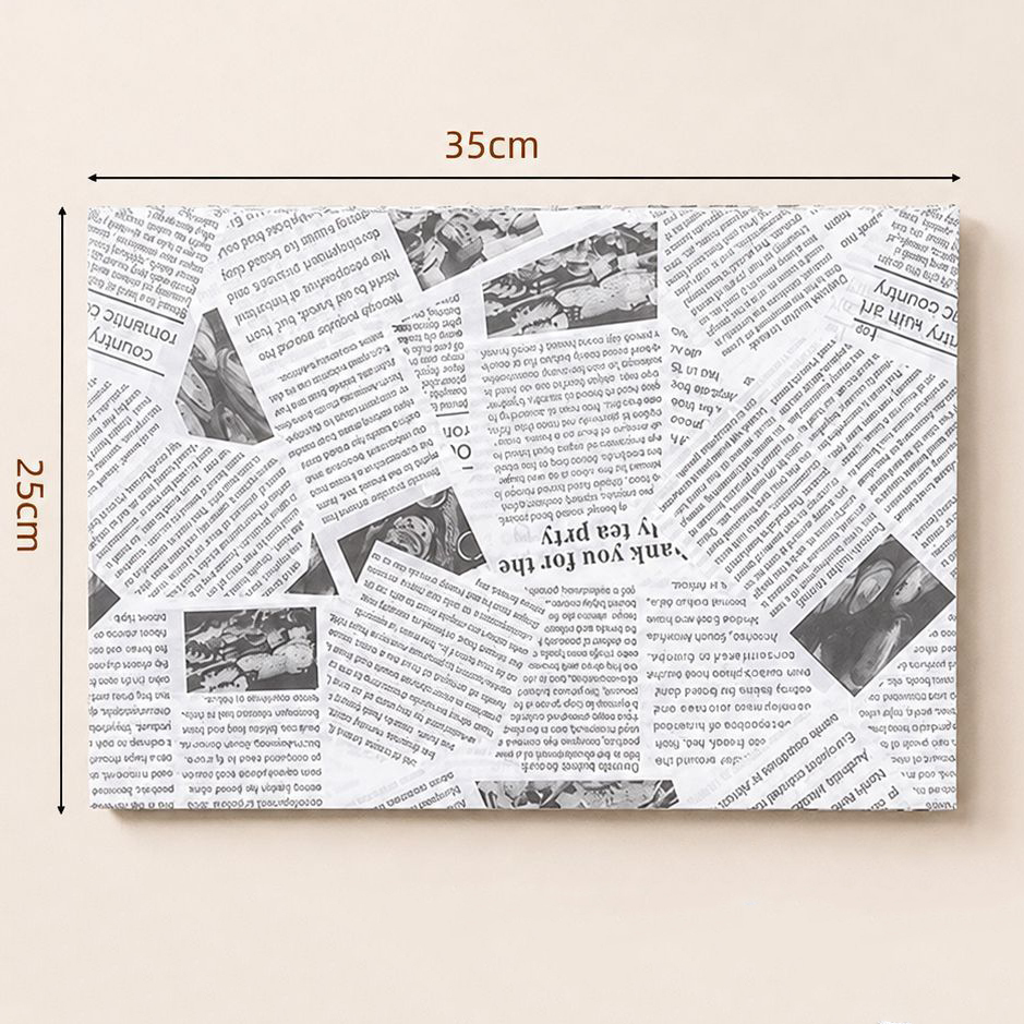 Impression anglaise blanche [25*35cm]