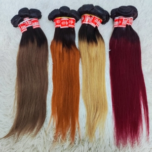 Letsfly Paquetes de Cabello Humano Liso 20PCS al por Mayor 1BTgris 16 Pulgadas 50 gramos 100% Cabello Humano Trama de Cabello - Product Image 3