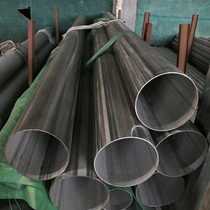 Tuyau d'acier inoxydable standard ASTM d'utilisation d'hôpital d'usine du creux DN100 DN65 de mur mince - Product Image 1