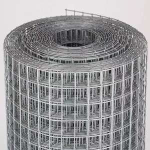 溶融亜鉛メッキ溶接鉄線メッシュ 1インチx1インチ角穴 1インチx1/2インチ カスタマイズ可能なロールフェンス 鳥かご用 - Product Image 4