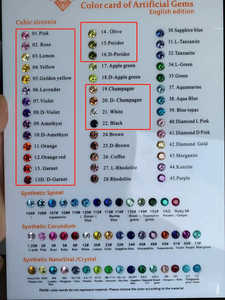 Piedra Preciosa Sintética de Circonita Cúbica, Corte Brillante, Redonda, Blanca, 5A, Circonita Suelta, Venta al por Mayor - Product Image 6