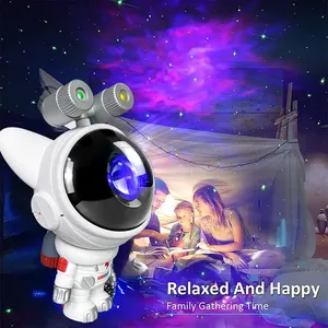 <span class=keywords><strong>Ciel</strong></span> <span class=keywords><strong>étoilé</strong></span> décorer veilleuse espace chien astronaute <span class=keywords><strong>galaxie</strong></span> étoile projecteur - Product Image 2