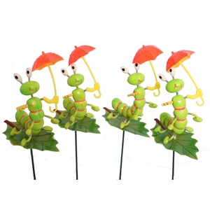 Adorno de Jardín de Oruga de Plástico Personalizado, Diversos Temas de Museo, Conjunto que Despierta una Rica Inspiración para la Decoración del Jardín - Product Image 2
