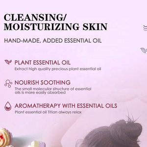 Bath Bomb Bubble Bath <b>Set</b> Spa Gifts for Women, Natural Handmade Bath Bombs Rich in <b>Essential</b> <b>Oils</b> - Product Image 6