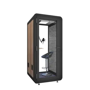 Multifunctional Modern Design Noise Insulation 40db Phone Vocal Booth Soundproof Phonebooth