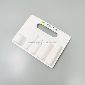 Vassoio per Cosmetici Biodegradabile in Polpa di Bagassa con Logo Personalizzato, Ecologico, Dimensioni e Colore Personalizzabili - Product Image 2