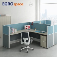 EGROspace Mobilier de bureau design moderne, table de travail pour personnel, bureau informatique, cloison de bureau, poste de travail en cubique