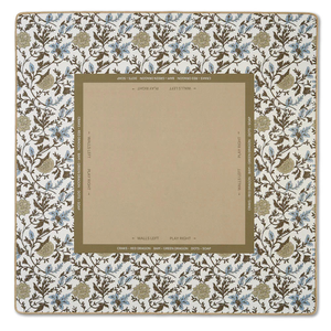 Assortimento di tappetini Mahjong fantasia con stampe multiple, tappetini antiscivolo da 31,5 pollici con motivi floreali vintage, uccelli e fauna selvatica - Product Image 1