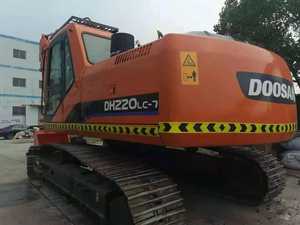 Excavadora Usada Doosan Dh220lc-7 de 20 Toneladas, Oruga, Fabricada en Corea - Buen Estado, Motor, Bomba, Caja de Cambios, Rodamientos, PLC en Venta - Product Image 4