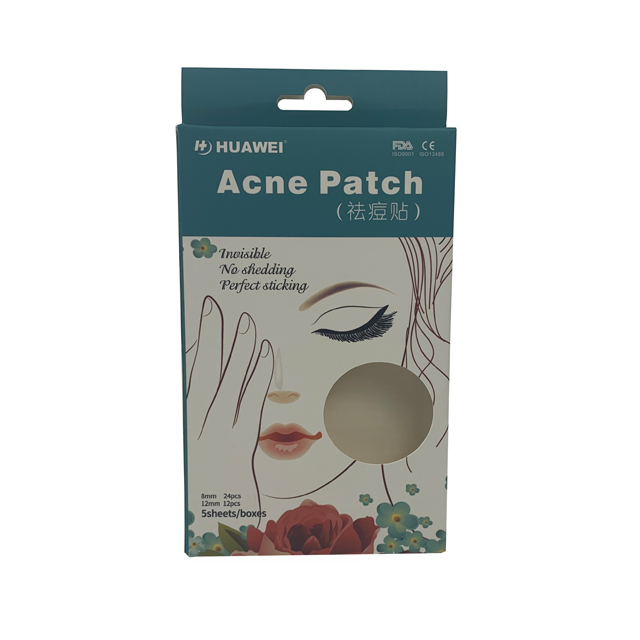 Private Label and logo hydrocolloid Absorbing Covers Acne Spot Pimple Patch