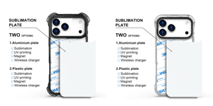 TPU 3D có thể in thăng hoa trường hợp điện thoại cho <span class=keywords><strong>Iphone</strong></span> 17 16 15 14 13 Pro Max trống thiết kế UV in ấn hỗ trợ sạc không dây - Product Image 3