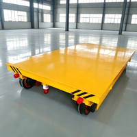 Véhicule à rail intelligent (RGV) robuste pour le transport, avec une course stable pour la distribution de matériaux en usine