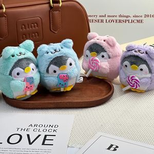 Pendentif pingouin sucette créatif de dessin animé, <span class=keywords><strong>poupée</strong></span> en peluche, pendentif de sac, <span class=keywords><strong>poupée</strong></span> en tissu, vente en gros - Product Image 5