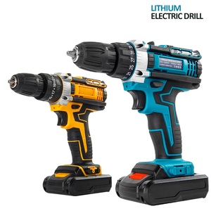 Perceuse à percussion multifonctionnelle 21V rechargeable avec batterie au lithium, ensemble de perceuse à main - Product Image 4