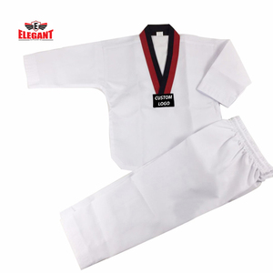 Uniforme de Karate para hombre de algodón 100% de 8oz de alta calidad, Material ligero de entrenamiento BJJ, Uniforme de Taekwondo de Material ligero de alta calidad - Product Image 4