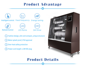 저소음 24 시간 타이밍 셧다운 80W 원적외선 오일 등유 디젤 연료 히터 홈 호텔 - Product Image 5