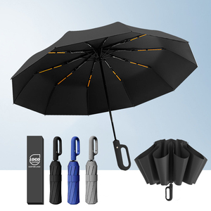 <span class=keywords><strong>Parapluie</strong></span> de luxe pliable automatique de grande <span class=keywords><strong>taille</strong></span> pour la pêche, le jardin, le marché en plein air, le vélo, petit <span class=keywords><strong>parapluie</strong></span> avec ventilateur - Product Image 6