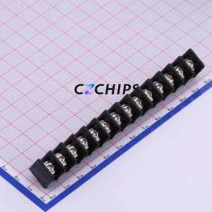 WJ35S-B-8.25-14P Barrier Terminal Block Through hole Component (THT),P=8.25mm Connector Two Sides 8.25mm 1x14P Straight Pin - Product Image 1