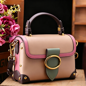 <span class=keywords><strong>Sac</strong></span> à main pour femme, style vintage, rose <span class=keywords><strong>rouge</strong></span>, <span class=keywords><strong>petit</strong></span> <span class=keywords><strong>sac</strong></span> à main, élégant, haut de gamme, <span class=keywords><strong>sac</strong></span> bandoulière - Product Image 5