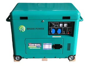 5KW 7kW 10KW Single phase 3 phase mini xách tay Máy phát điện diesel với ATS im lặng tiếng ồn thấp Máy phát điện diesel với tán - Product Image 4