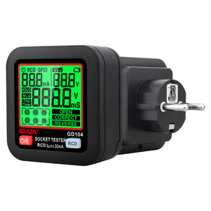 GVDA GD104 presa Tester Pro tensione Test LCD presa presa digitale rilevare EU spina Ground <span class=keywords><strong>Zero</strong></span> linea spina controllo fase polarità - Product Image 1