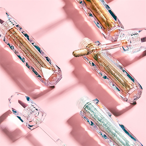 <span class=keywords><strong>Fard</strong></span> à paupières à paillettes liquides personnalisé de haute qualité dans une finition scintillante métallique lumineuse 5g Net Wt Wholesale Private Eye Shadow - Product Image 2