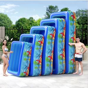 <span class=keywords><strong>Piscine</strong></span> gonflable rectangulaire de PVC pour des enfants de famille d'adultes pour l'usage extérieur de <span class=keywords><strong>piscine</strong></span> hors sol - Product Image 6