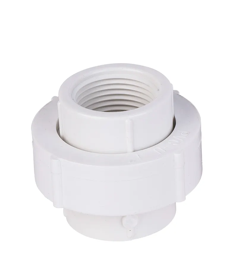 1/2-4インチホワイトBSメスユニオンプラスチック水道管継手メーカーの高品質製品