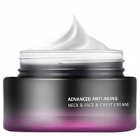 Crème pour le cou, le visage et la poitrine au rétinol, anti-âge, hydratante, avec niacinamide, hyaluronate de sodium, réduit les ridules, soin hydratant pour la peau