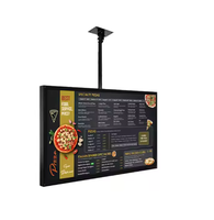Écran LCD numérique de 21,5 pouces pour menu de restaurant, magasin de détail et signalétique d'ascenseur avec affichage anti-reflet et CMS intégré