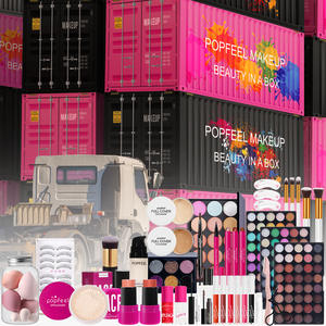 Conteneur de maquillage facile à transporter Ensemble cadeau de maquillage tout-en-un Kit de maquillage tout-en-un - Product Image 3