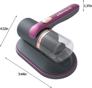 Nouvel aspirateur sans fil portatif pour la maison avec fonction anti-UV et instrument de nettoyage de matelas, anti-acariens - Product Image 6