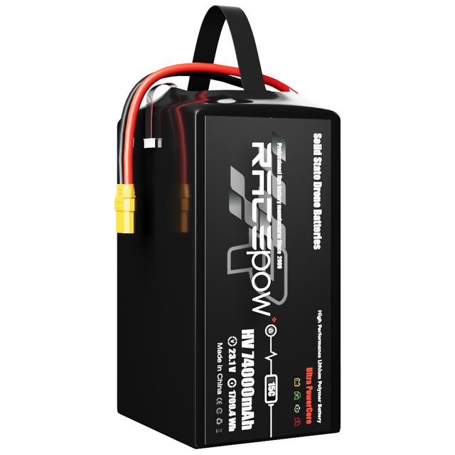 Higher Density Solid State Battery 6s/12s 12Ah 18Ah 23Ah 30Ah 60Ah 74Ah Lithium Polymer Batteries for UAV/ Lifting/ Drone