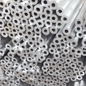 ท่ออลูมิเนียมกลวงสี่เหลี่ยมผืนผ้า ขนาด 75x75 80x40  6063 <span class=keywords><strong>T5</strong></span> - Product Image 5