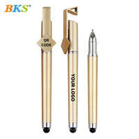 Juego de Bolígrafos de Gel de Plástico de Colores Multifuncionales Promocionales con Logotipo Personalizado, Ancho de Escritura de 0.5 mm, Tinta Negra No Borrable, Personalizado