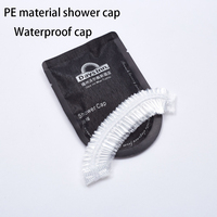 Bonnet de douche jetable pour chambre d'hôtel, haute élasticité, usage unique, biodégradable, recyclable, matière douce, accessoire de voyage