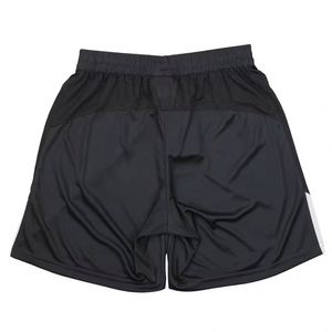 Pantalones Cortos de Fútbol Unisex HEALY Premium - 100% Poliéster, Transpirables para Verano, Cintura Elástica, Negros Lisos, con Logotipo Personalizado, para Deportes y Gimnasio - Product Image 2