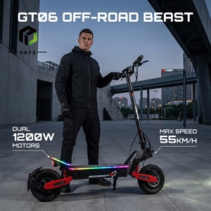 All-terrain Folding <b>Scooter</b> GT06PULS Dual Motor NFC Card Unlock Anti-theft Top Speed 50km/h High-speed <b>E</b> GT06 Engineered for Pro - Product Image 4