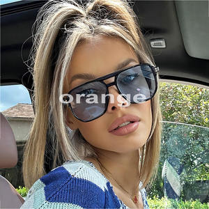 飞行员温州橙色太阳镜廉价时尚运动批发经典女性再生塑料太阳镜定制男士太阳镜 - Product Image 2