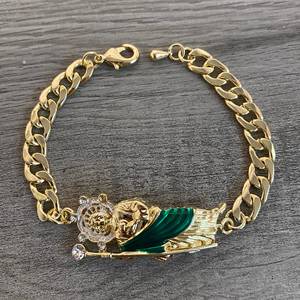 Duyizhao Hip Hop Fashion Personality <span class=keywords><strong>Saint</strong></span> <span class=keywords><strong>Jude</strong></span> Bracelet trois tons Bijoux plaqués or 14k - Product Image 5