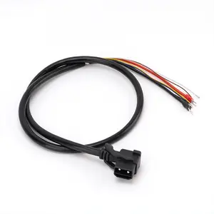 JYD 26AWG electric vehicle charging wire 2+6 copper core new energy lithium battery waterproof power harness connector