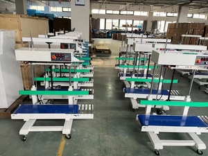 FR-900 tự động ngang Túi màng nhựa nhiệt niêm phong máy liên tục ban nhạc niêm phong máy - Product Image 6