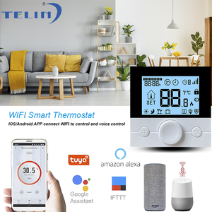 Systèmes de chauffage au sol filaires Telin AC8078 et pièces <span class=keywords><strong>Thermostat</strong></span> de chaudière à eau et à <span class=keywords><strong>gaz</strong></span> pour <span class=keywords><strong>thermostat</strong></span> de maison intelligente - Product Image 2