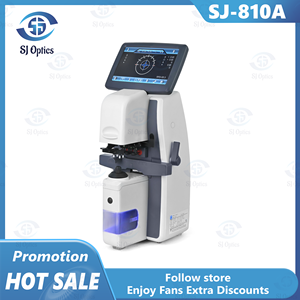 Refractómetro y Lensómetro Automático SJ Optics SJ-810, Alta Precisión, Aparato Eléctrico de Metal para Pruebas de Visión y Examen de Agudeza Visual - Product Image 1