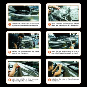 MOTJ Luxury for <span class=keywords><strong>Tiffany</strong></span>, Rollo de Vinilo para Envolver la Carrocería del Automóvil, 7.5mil PET, Color Cambiante, Anti-Rayones, Película Protectora de Pintura - Product Image 5