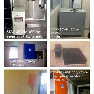 Inversor Monofásico de 10KW para Uso Fuera de la Red, con Interfaz para Generador Diésel, Onda Sinusoidal Pura, Uso Industrial, OEM - Product Image 2