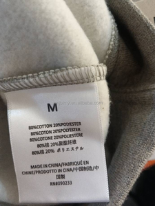 <span class=keywords><strong>Felpa</strong></span> floccata nera in Jersey 100% di marca alla moda Casual da <span class=keywords><strong>uomo</strong></span> a <span class=keywords><strong>maniche</strong></span> <span class=keywords><strong>corte</strong></span> con scritta allentata 230 grammi in tessuto da <span class=keywords><strong>uomo</strong></span> - Product Image 4