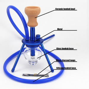 Mini trípode de aluminio portátil para shisha hookah, trípode de tres patas, tamaño de viaje, creativo, gran oferta - Product Image 3
