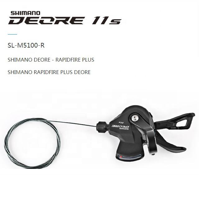 シマノ(SHIMANO) シフトレバー SL-M5100-IR 右用 I-Spec EV 11s オプティカルギアディスプレイ付 シフトケー | シマノ(SHIMANO) シフトレバー SL-M5100-IR 右用 I-Spec EV
