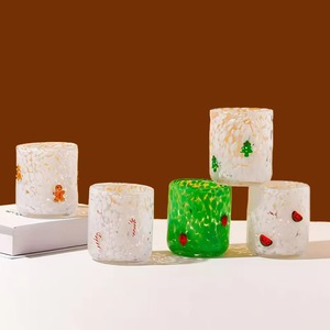 Bicchiere in Cristallo con Icona, <span class=keywords><strong>Design</strong></span> Moderno Ecologico, Decorazione Natalizia Creativa per <span class=keywords><strong>Acqua</strong></span> Fredda - Product Image 5